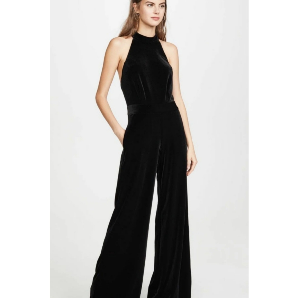 Misa Xandra Velvet Jumpsuit